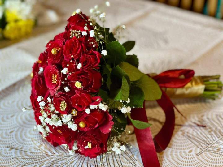 Bouquet de mariée Saint-Pierre