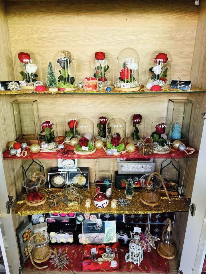 Collection de roses éternelles Saint-Pierre